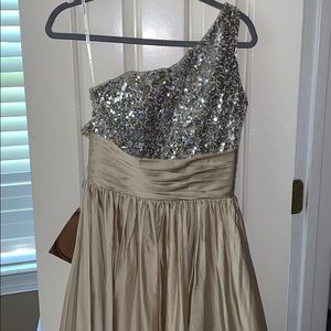 Cream GORGEOUS prom dress